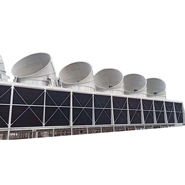 2021 High Quality  100T Square Cross Flow Cooling Tower For plastic chemical industry