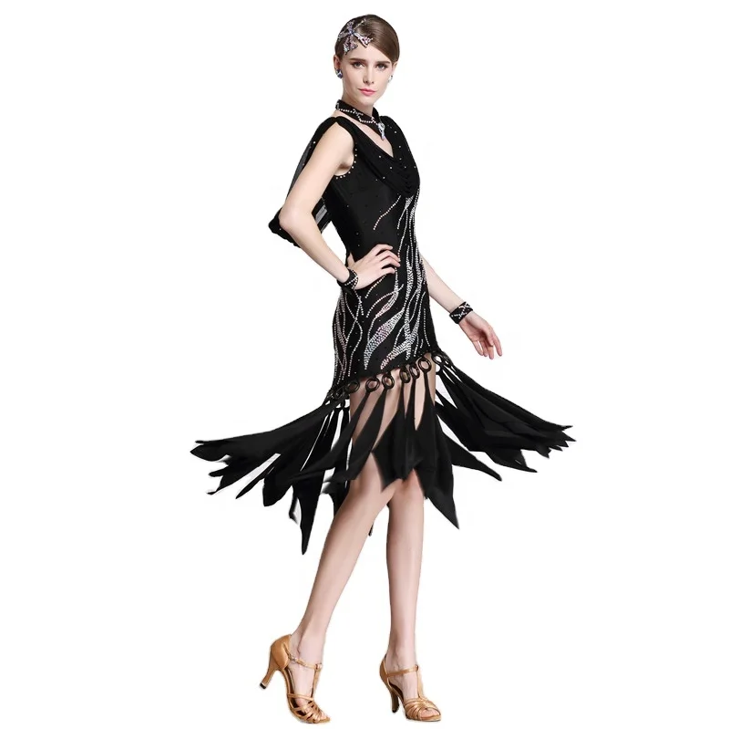 L-1536  Hot selling Latin dance dress new national standard Latin dress free shipping sexy samba ballroom dance dress for sale