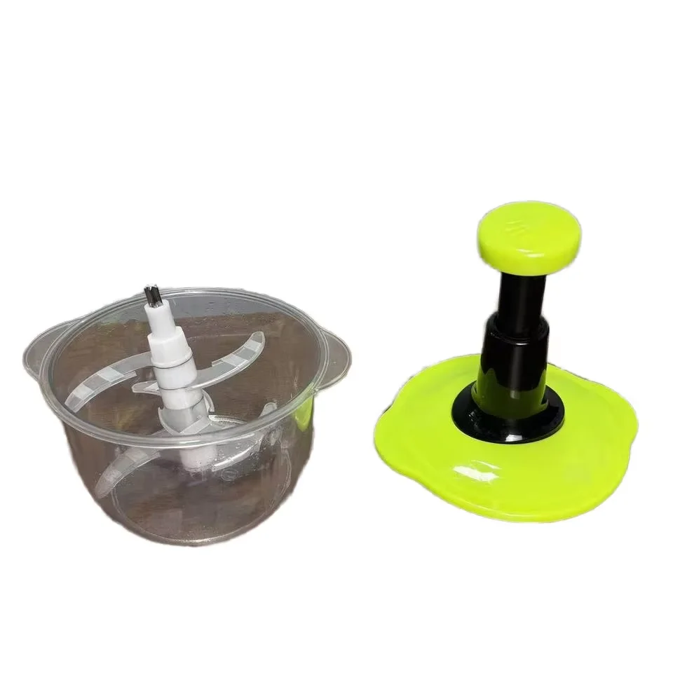 2024 High-Value Mini Portable Food Processor Manual Cooking Machine With Slicing Kneading Dough Pureeing Functions for Home Use