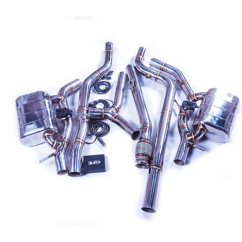 OEM Hot selling For Mercedes-Benz E300 2.0T w213 Exhaust Electronic Valve Muffler 304 Stainless Steel Pipe