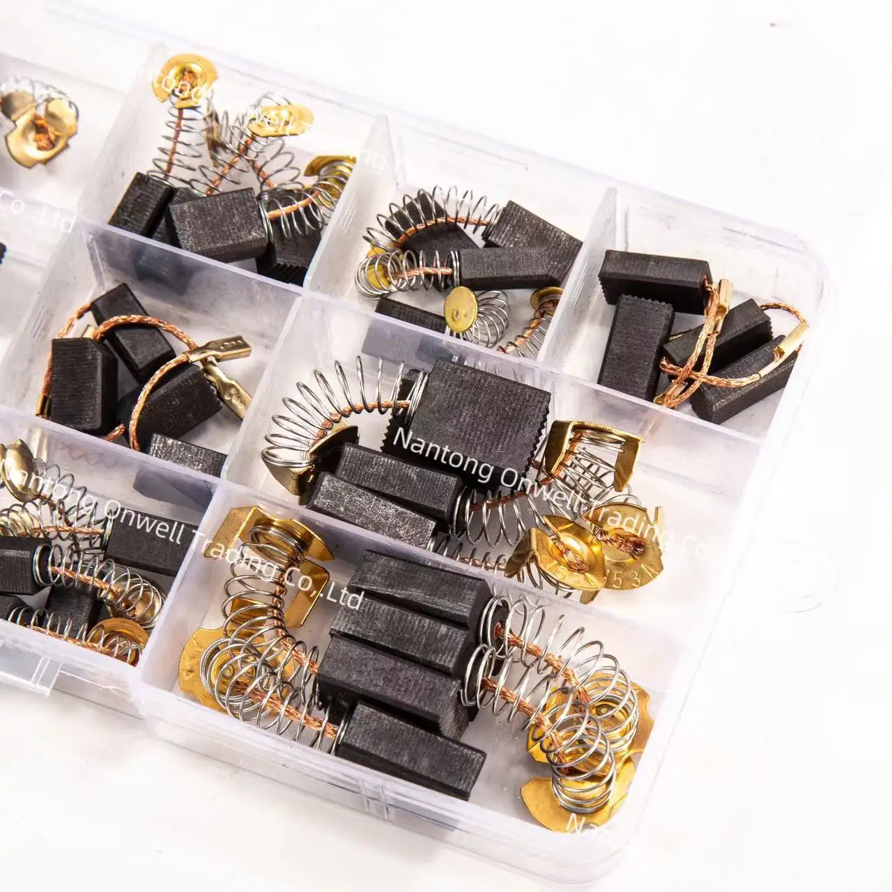 40pcs Motor Carbon brushes  10 different Types of Carbon Brushes  Suitable for Maintenance Of Carbon Brush Motors
