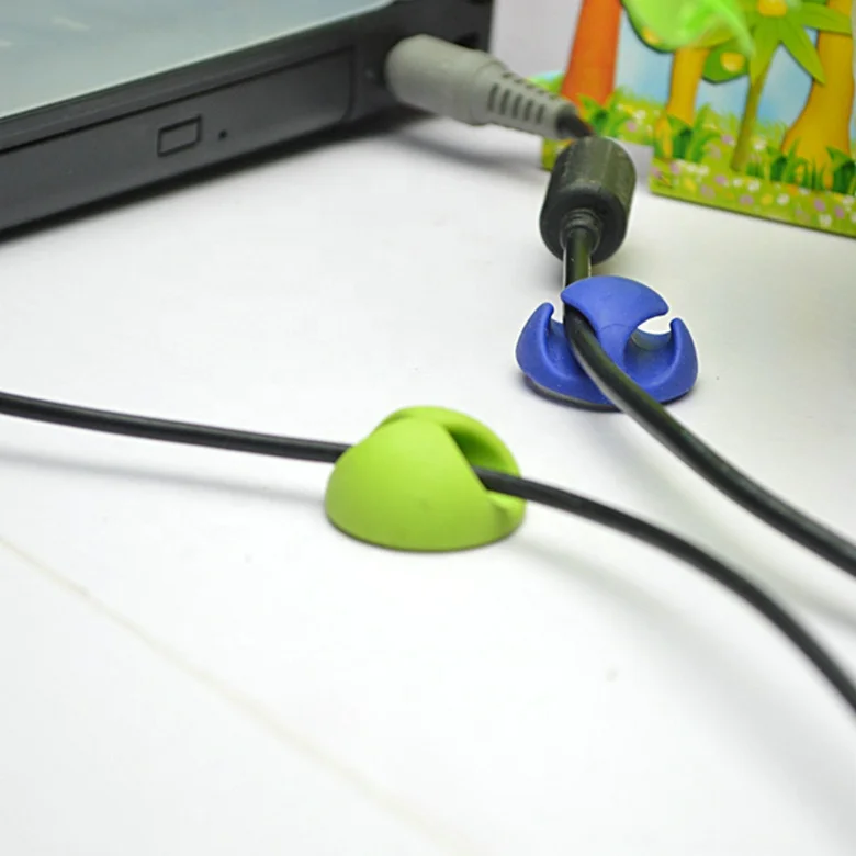 Напрямую с фабрики MINISO стиль TPR проводки Организатор клей кабель управление