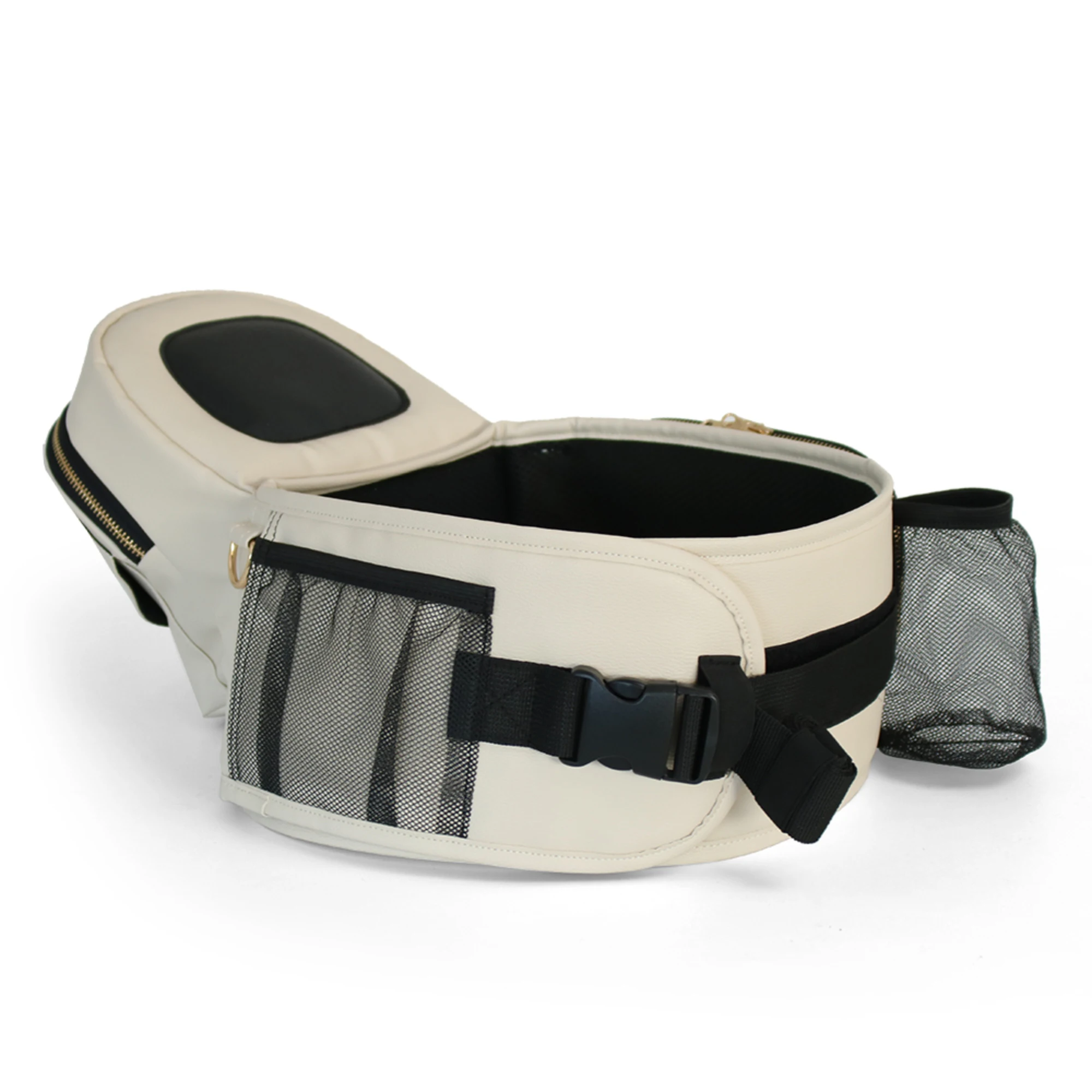 YOBO PU leather Hip baby carrier Seat Mom Choice Ergonomic Carrier Extenders for Newborns & Toddlers with safety straps