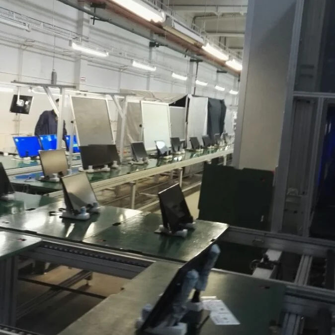 Professional new TV laptop assembly line customer made TV laptop conveyor belt production line