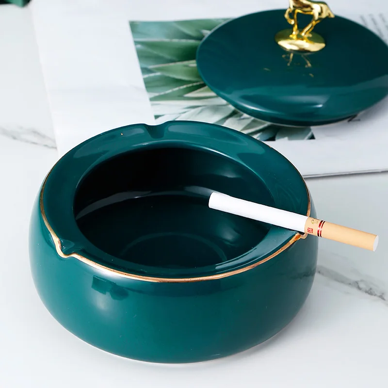 
new design modern nordic creative ceramics ashtray for home decoration 