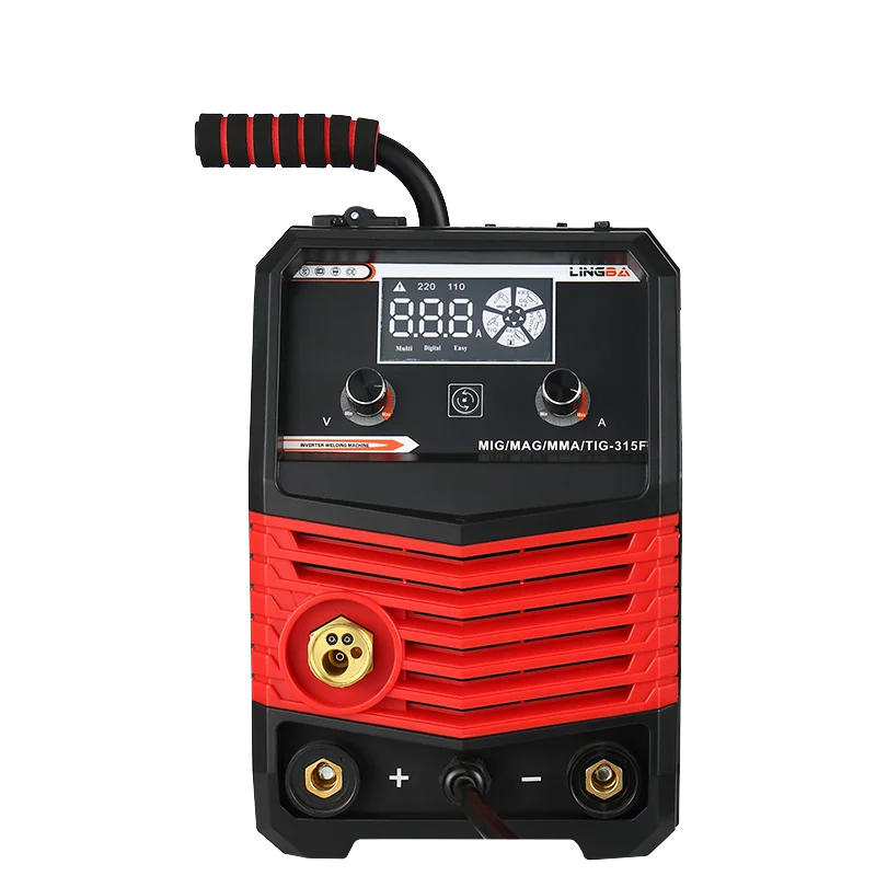 Lingba Soldador MiG de tres fases alta calidad MAG MMA TIG 315f 15 кг 220V