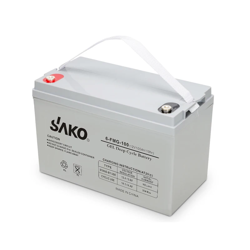 Sako Deep Cycle GEL Lead Acid Battery 200Ah 12V 150Ah Solar Power Energy Storage Battery