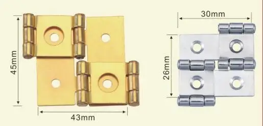 Double acting folding screen hinge brass hinge
