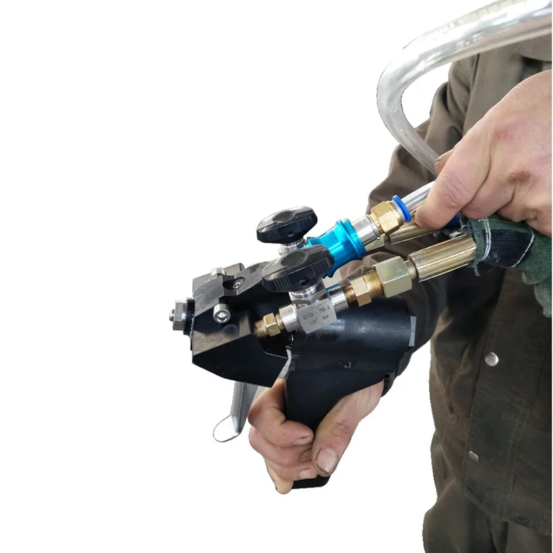 Polyurethane PU Foam spray gun P2 Air Purge Spray Gun with 3 sets accessory kits