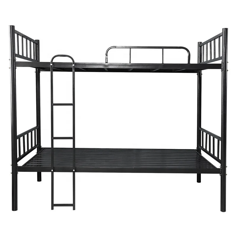 Стальная двухъярусная кровать для взрослых с металлическим каркасом (1600109541545)
