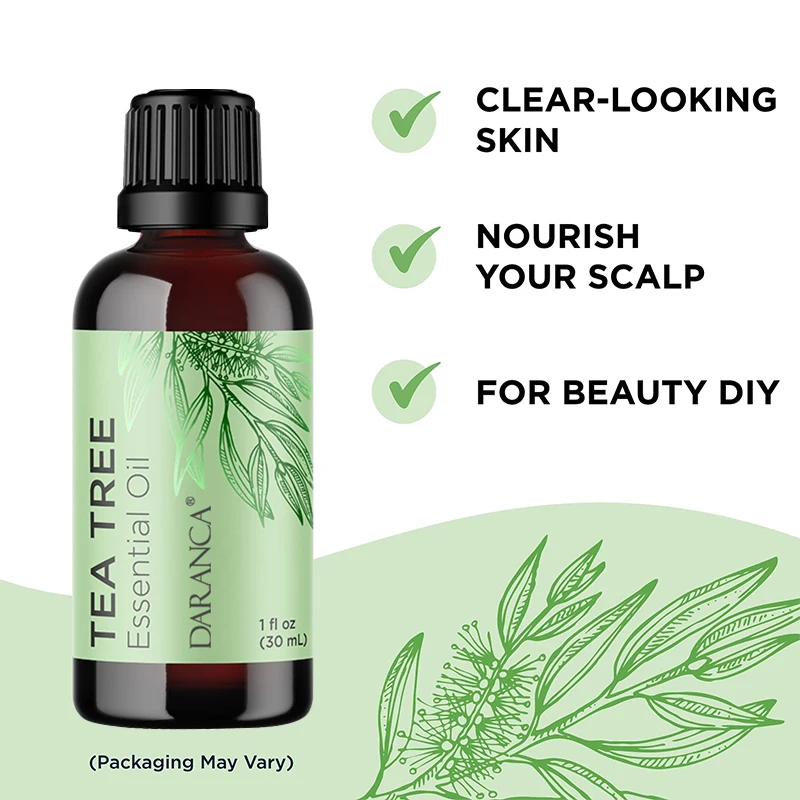 Australian Tree Tea Oil Control Moisturizing Repair Acne Scar Facial Treatment Tea Tree Oil  For Skin Dry Scalp Cleanser
