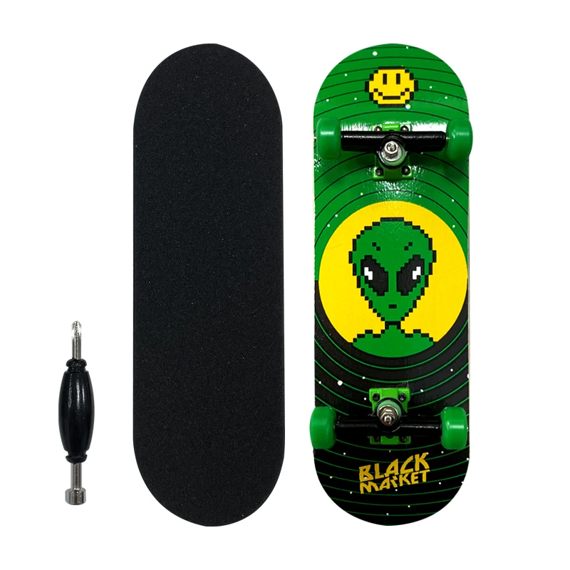 Wholesale Custom Tech Deck Maple Wood Finger Skateboard Mini Wooden Fingerboard