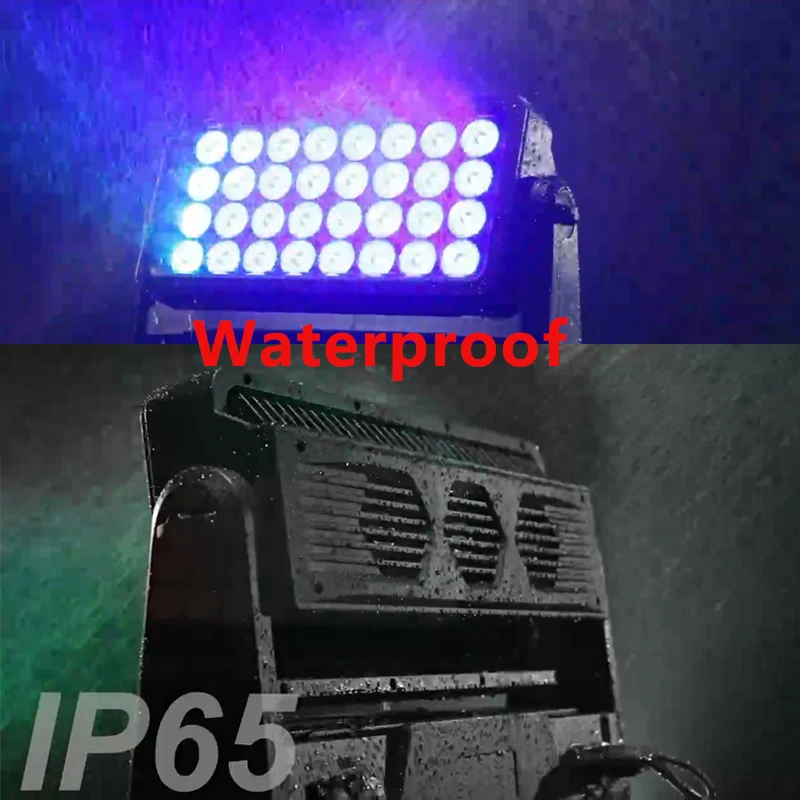 AOPU Waterproof 32X40W RGBW 4In1 LED Moving Head Wash Light Have Strobe Function Wash Lights Suitable For Outdoor