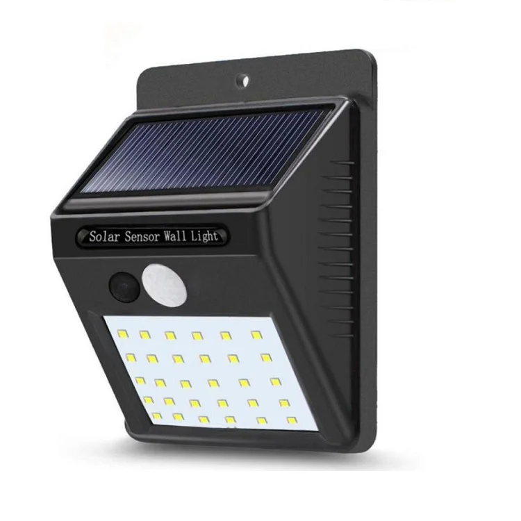 
Amazon solar lamp wall landscape lighting Outdoor Garden Light 30 Led motion sensor Solar Light 