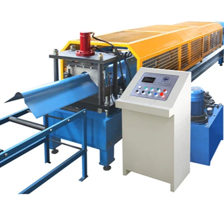 construction color roof steel plate roll forming machinery/corrugated galvanized zinc roof ridge cap sheets making machine