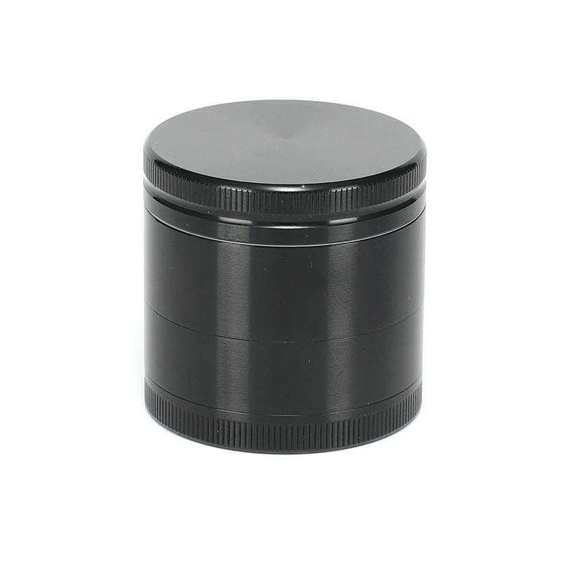 Custom logo Red Aluminum herb Grinders Metal 63 MM 4 Part tobacco Herb Grinder