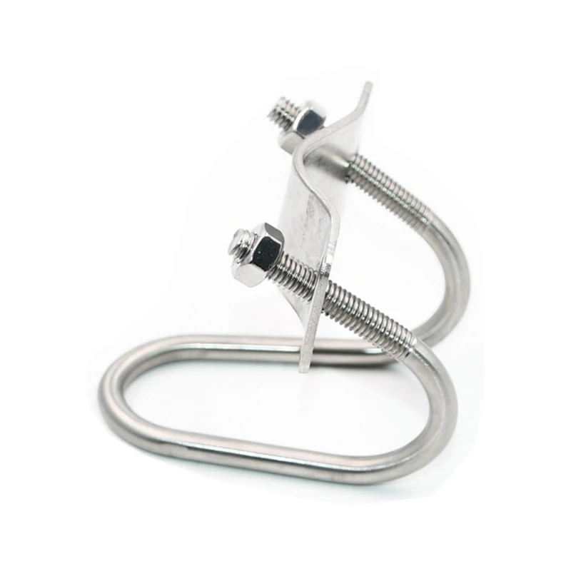 
ss304 cable beam pipe saddle clamp double u bolt 