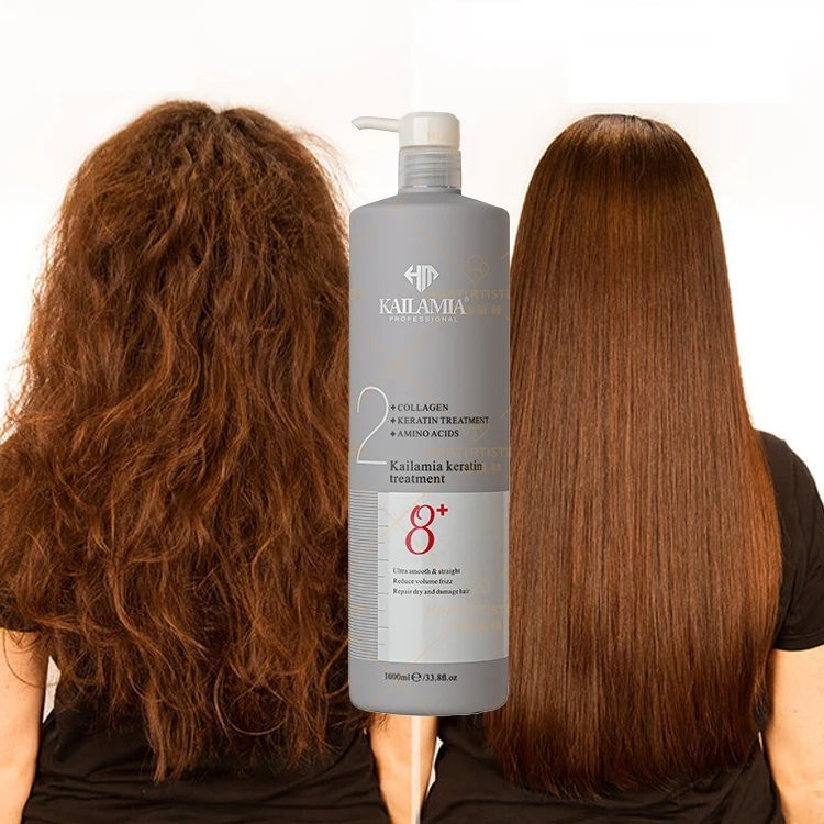 Huati Sifuli 1000ml formaldehyde-free Kailamia Nano hair Straightening protein perm hair rebonding smoothing cream products