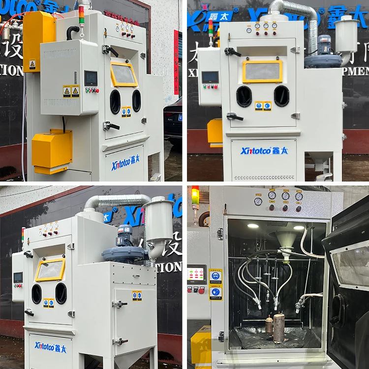 Stainless Steel Muaual sandblasting machine dust-free Rust Removal Manual sandblasting machine