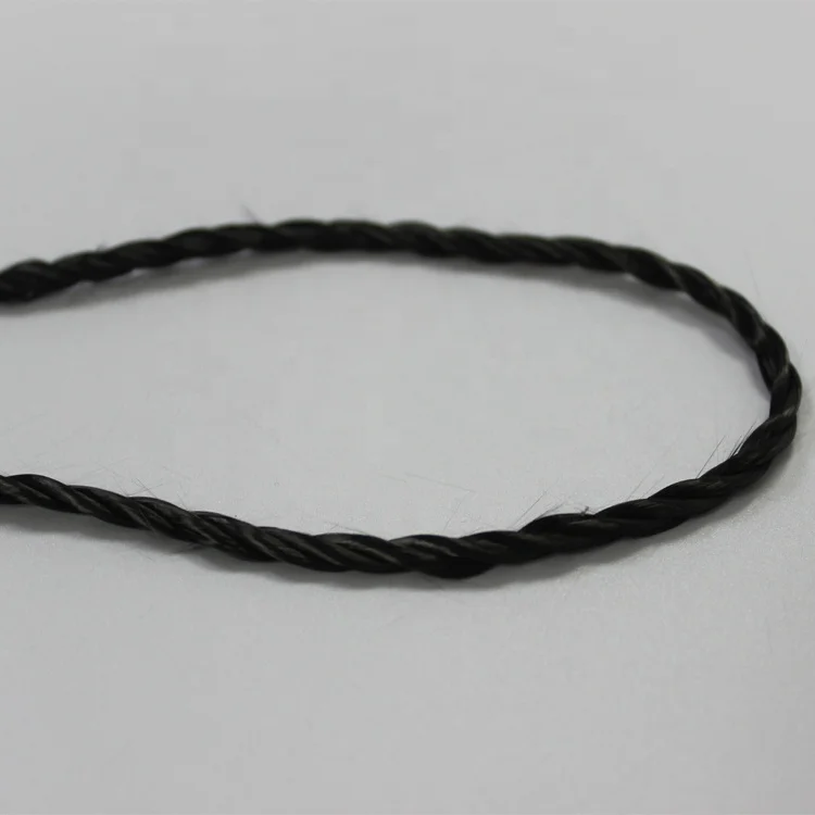Black High Strength Carbon Fiber Rope