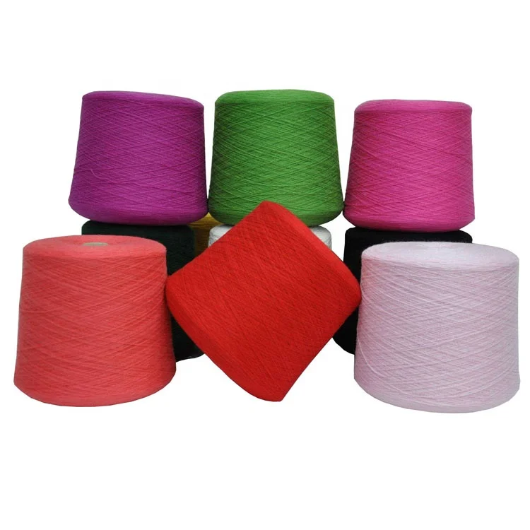 High Tenacity Colorful 100% Spun Polyester Textile Yarn Manufacturer in Hubei China 20/2 30/2 40/2 42/2 44/2