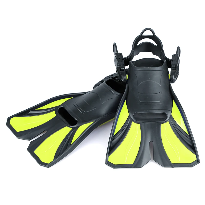 
Lightweight Rubber Open Heel Scuba Fins Diving Fins Adult Flipper For Water Sport Equipment 