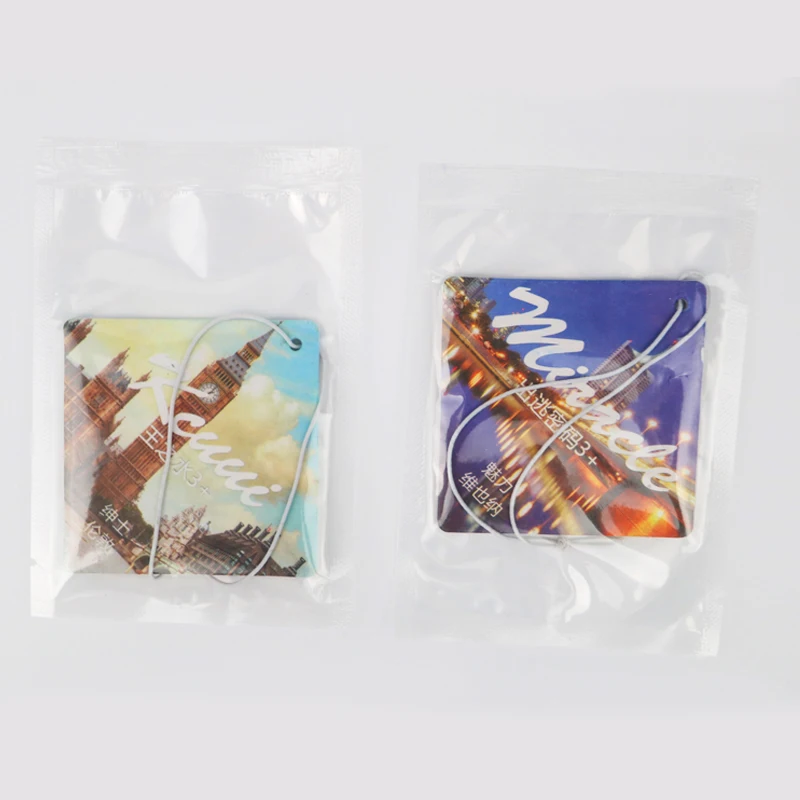 Scented Card Air Freshener / Sea Breeze / Hanging Air Freshener 3 Pack Fragrance Room Decoration