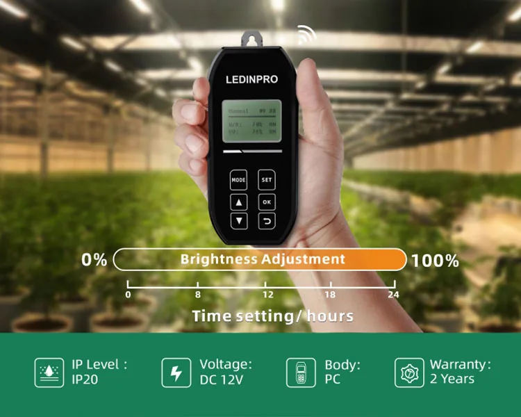 Controller Smart Remote 0-10 V Sunrise&sunset Setting Led Grow Light Controller