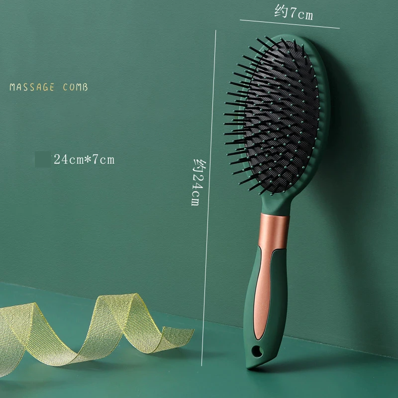 Household Salon Hair Comb and Curly Hair Brush Set Wet and Dry Massage Detangling Hair Brush for Women