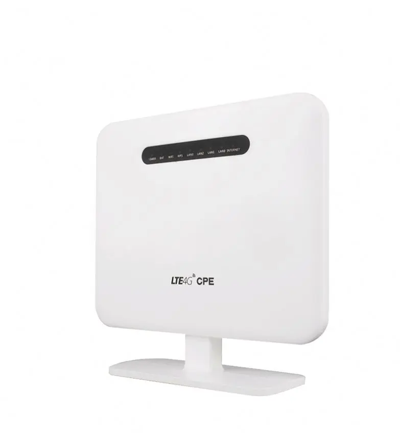 VOIP/VOLTE 300Mbps B1/B2/B3/B4/B5/B7/B8/B12/B17/B18/B19/B20/B25/B26/B28 4G LTE Wireless CPE Router