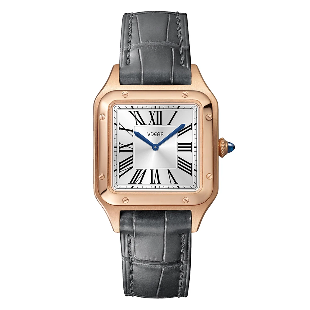 Minimalist Quartz Movement Water Resistance Premium Clock Lady Square Watches Arabic Watch Women Montres Femmes