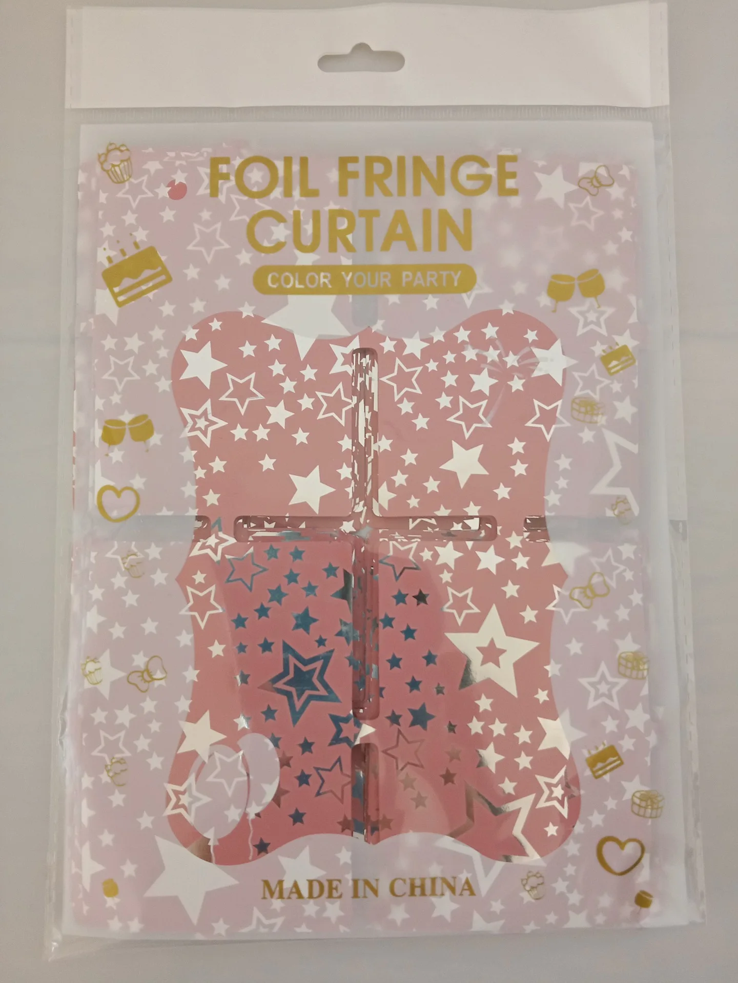 Metallic Tinsel Foil Curtains Fringe Square Star Backdrop Sequin Square Streamer Backdrop Photo Booth Props Deco