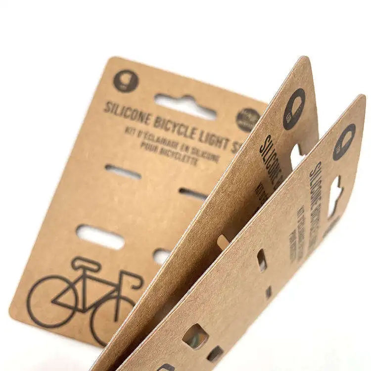 FSC Custom New Hanging Kraft Paper Head Card Printing Offset Product Blister Product Packaging Header Paper Card