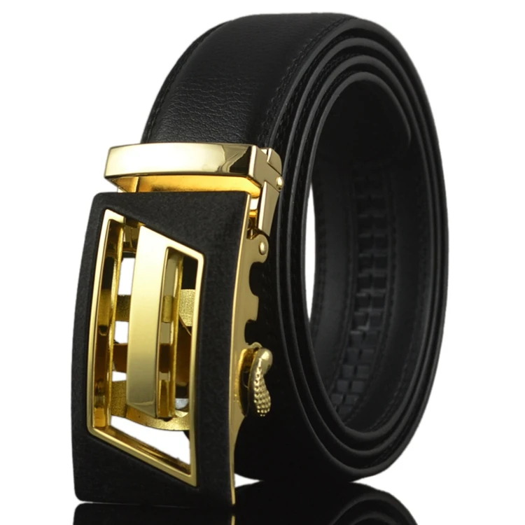
Fashion buckles Ratchet Leather Belt 