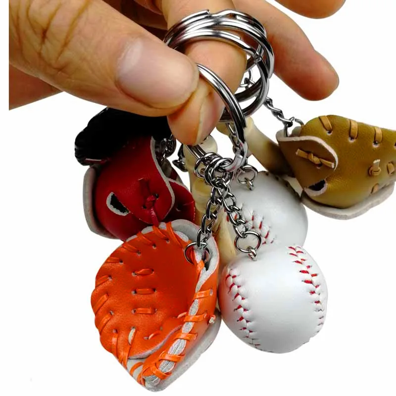 huisen hmade baseball keychain bag hanging fans small gifts sports souvenirs