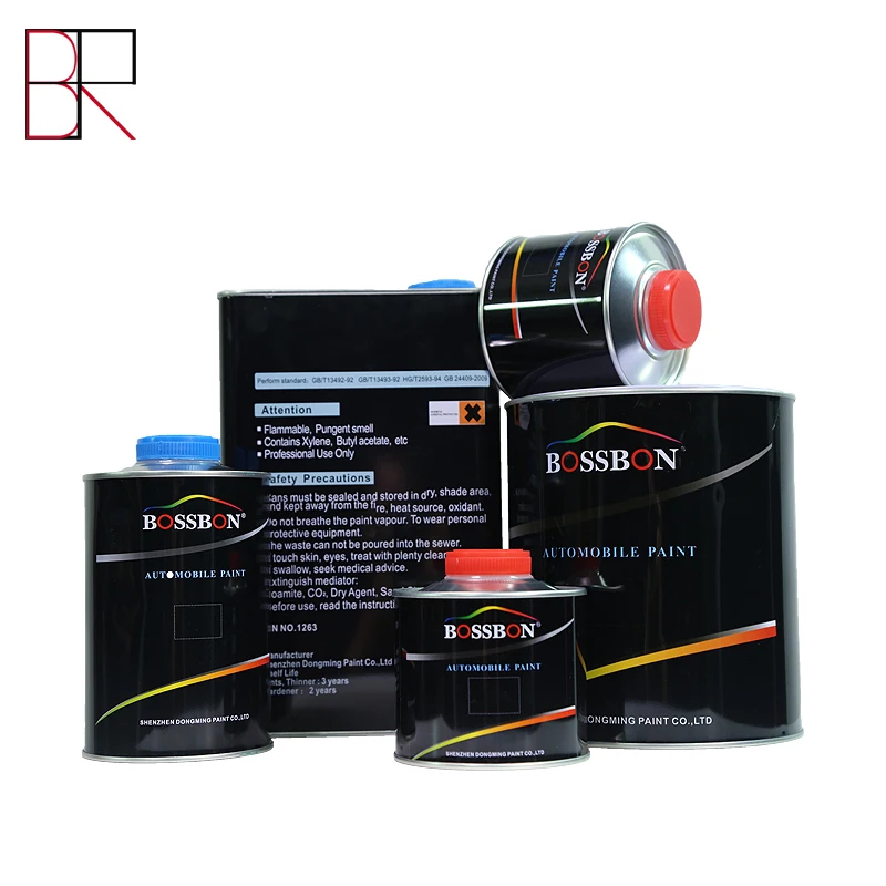 
Shenzhen Car Refinish Spray Paint Metal Automotive Supply Auto Base Acrylic 2K 1K Acrylic Paint 