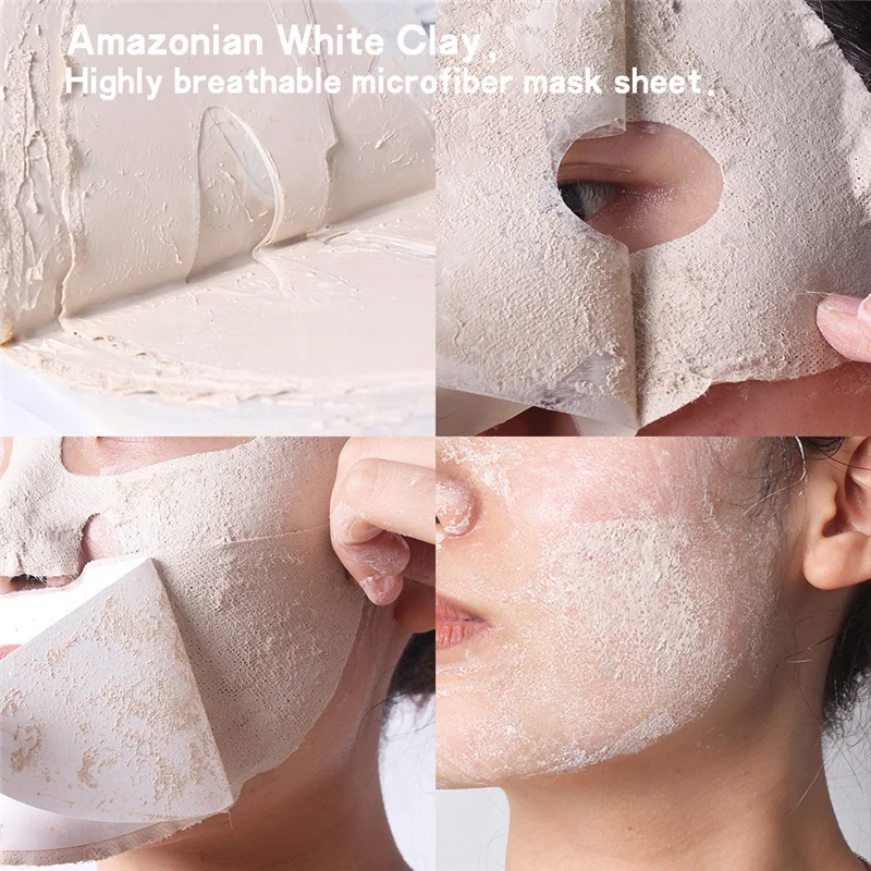 Private Label Skin Care Acne skin Hormonal face Sensitivemuscle repair Purifying Organic Clay Mud Mask