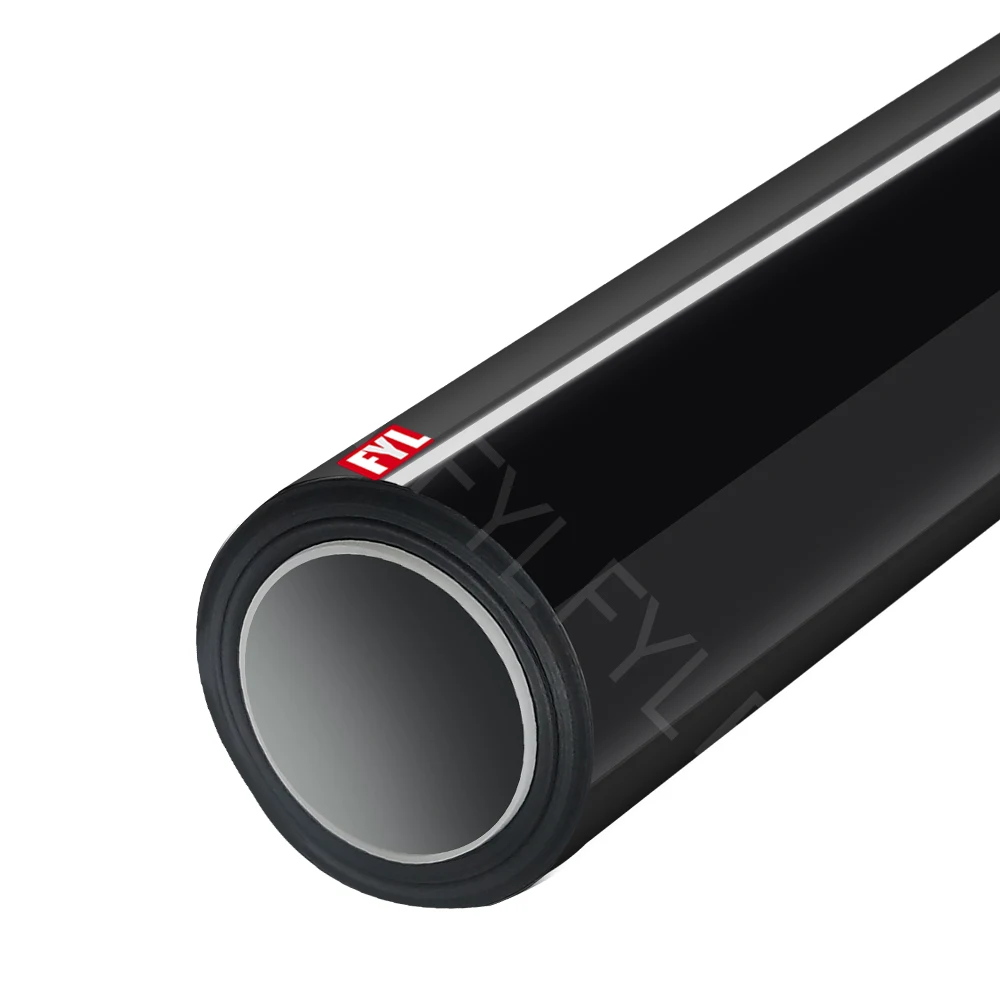 Суперглянцевая клейкая прокладка для бумаги с высокой липучкой черная глянцевая автомобильная пленка 28 метров