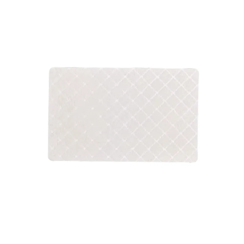 Wholesale Price Pre-saturated Both Sides CR80 Diamond Flocked ATM/POS Cleaning Card with Alcohol Free Cleaner