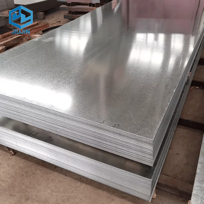 4mm 6mm High Quality  DX51d z275 zinc  Hot Dipped  Galvanized Steel Plate for engineering construction