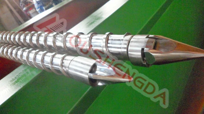 Полностью твердый впрыскивающий винт и цилиндр для жесткого ПВХ/впрыскивающий винт из ПВХ