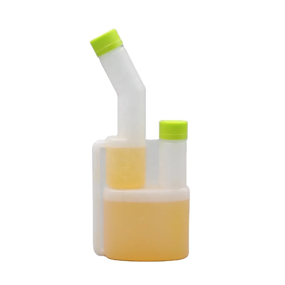 120ml Long Neck Plastic Bottles Fuel Additive Bottle Twin Neck Bottle For Liquid Fertilizer Measuring