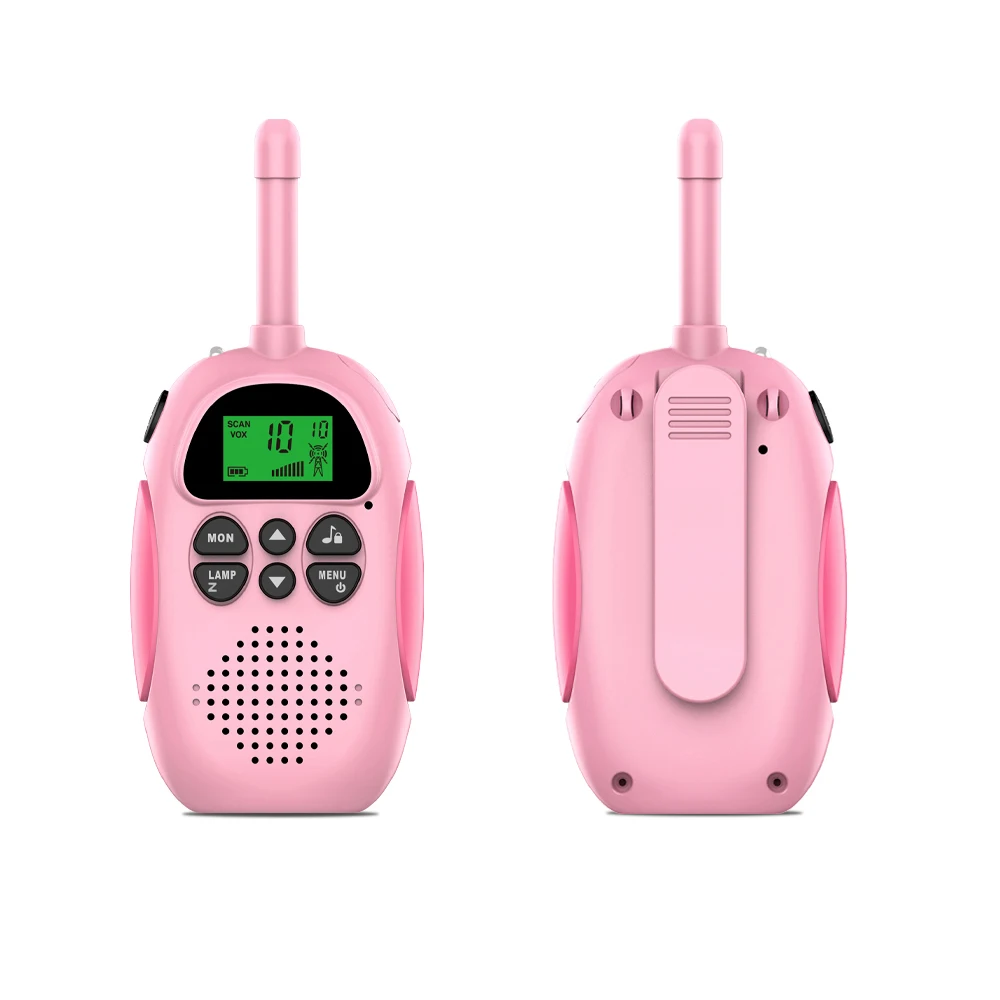 High Quality 3 Km Long Range Two Way Radio Toy Walkie-Talkie Children Mini Walkie Talkie with Type-c Charging For Kids