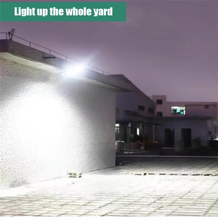 Waterproof Solar Street Lights Outdoor Motion Sensor Street COB Lamp With Remote Control Solar LED Lamp
