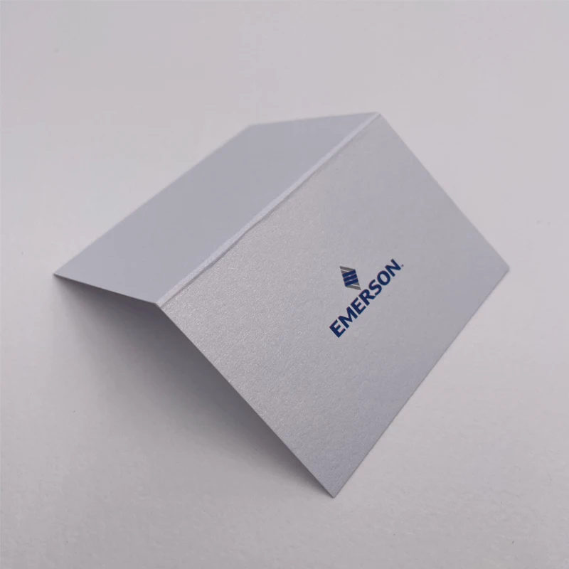 Customized Mini Cardboard Greeting Card Folding Thank You Note Cards With Envelopes