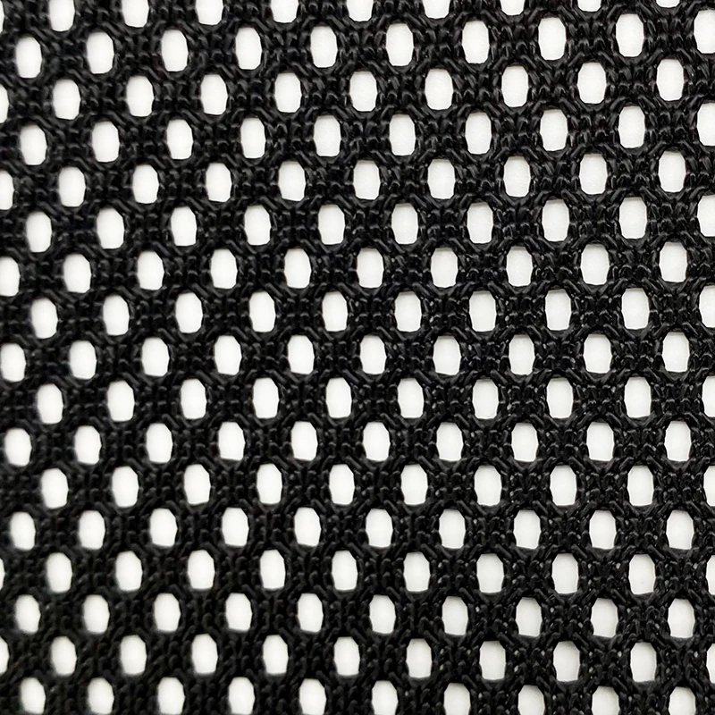 
100% polyester knit warp mesh fabric for office chair, furniture 