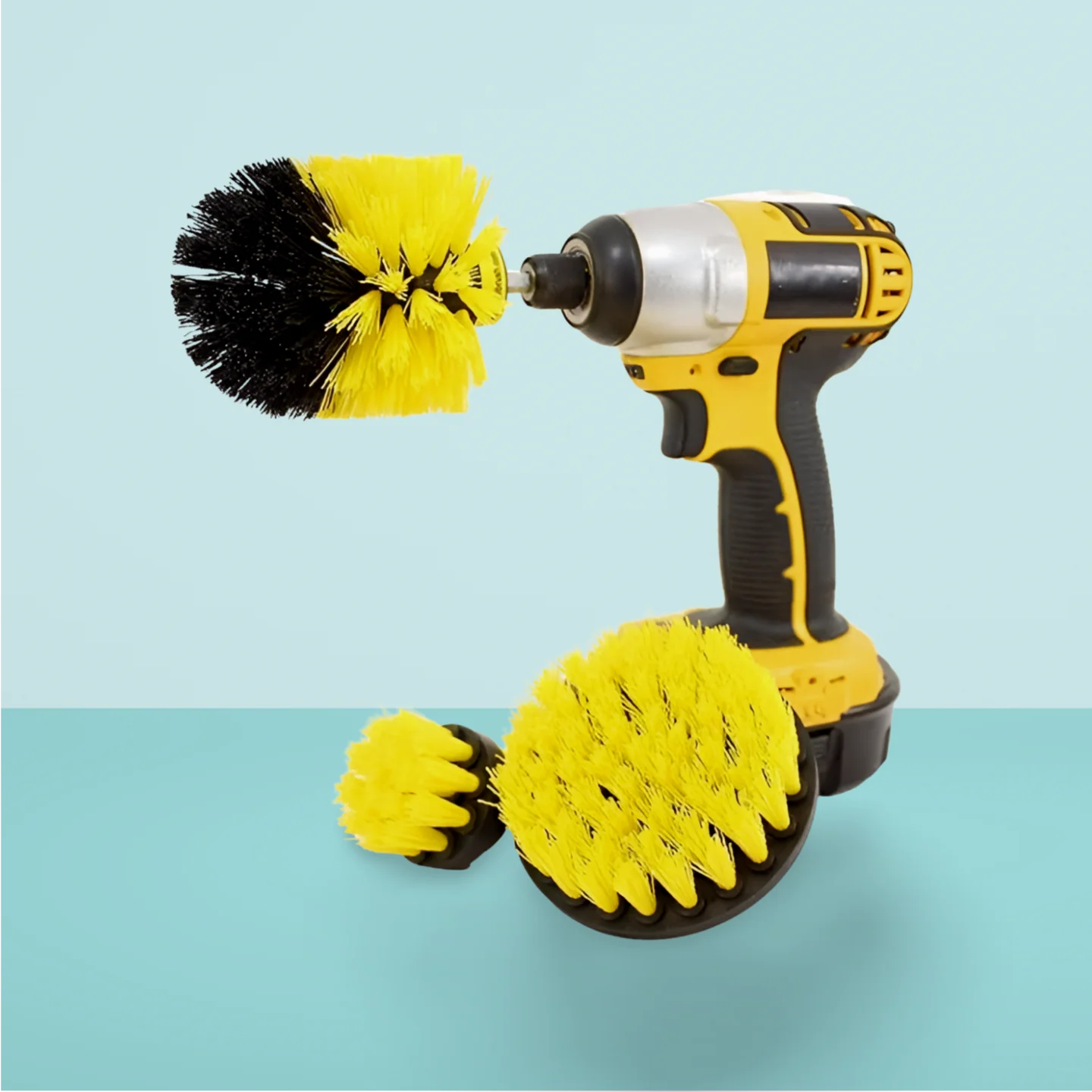 Hot Versatile Electric Cleaning Brush Set for Drill Tile Grout Bathroom and Car Detailing