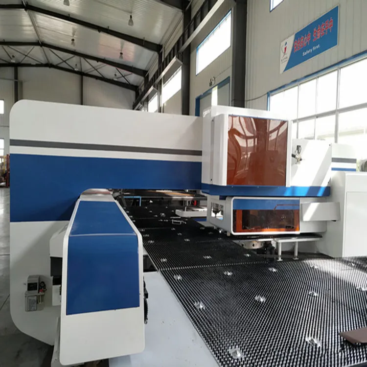 Airconditioning Panels Pressing CNC Turret Sheet Metal Punching Machine