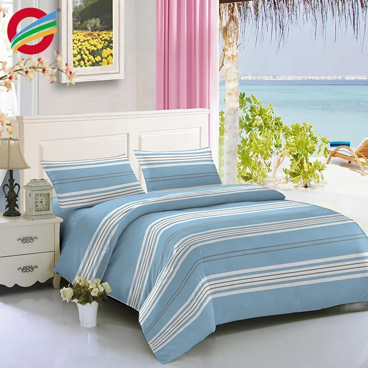 100% cotton 3D 6 piece home woven printing comforter bedding set luxury bed sheets