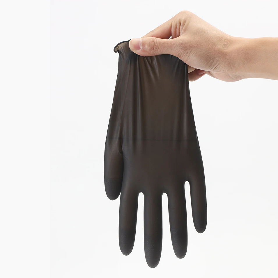 Wholesale Surgical Products Medical Glove Disposable Powder Free Food Grade Pvc Vinyl Latex Blue Black Tattoo Nitrile Gloves